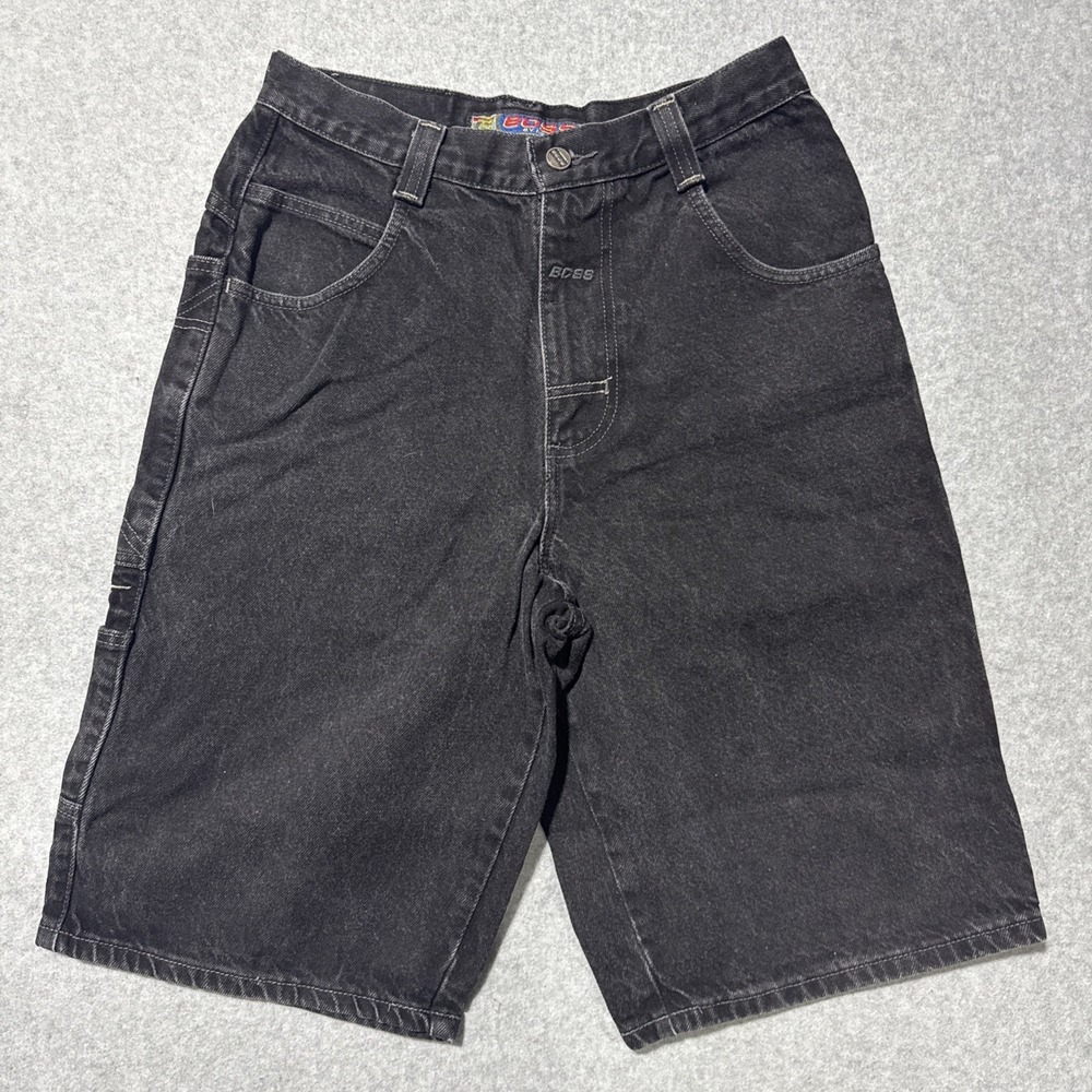 Vintage Boss By IG Design Baggy Jean Shorts Jnco Style Men's Size 30 (#2041)